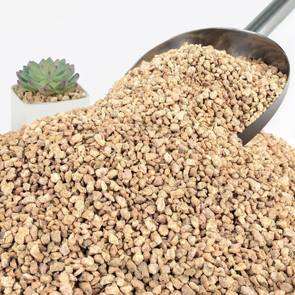 NUPICK 6lb Maifanitum Stones for Succulent, 1/8"-1/4" Golden Pea Gravel for Cactus, Small Pebbles for Indoor Plants Soil Covers, Decorative Rocks for Bonsai, Vases Fillers, Aquarium, Top Dressing