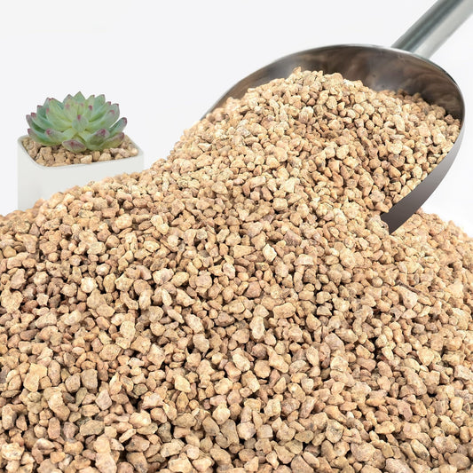NUPICK 6lb Maifanitum Stones for Succulent, 1/8"-1/4" Golden Pea Gravel for Cactus, Small Pebbles for Indoor Plants Soil Covers, Decorative Rocks for Bonsai, Vases Fillers, Aquarium, Top Dressing