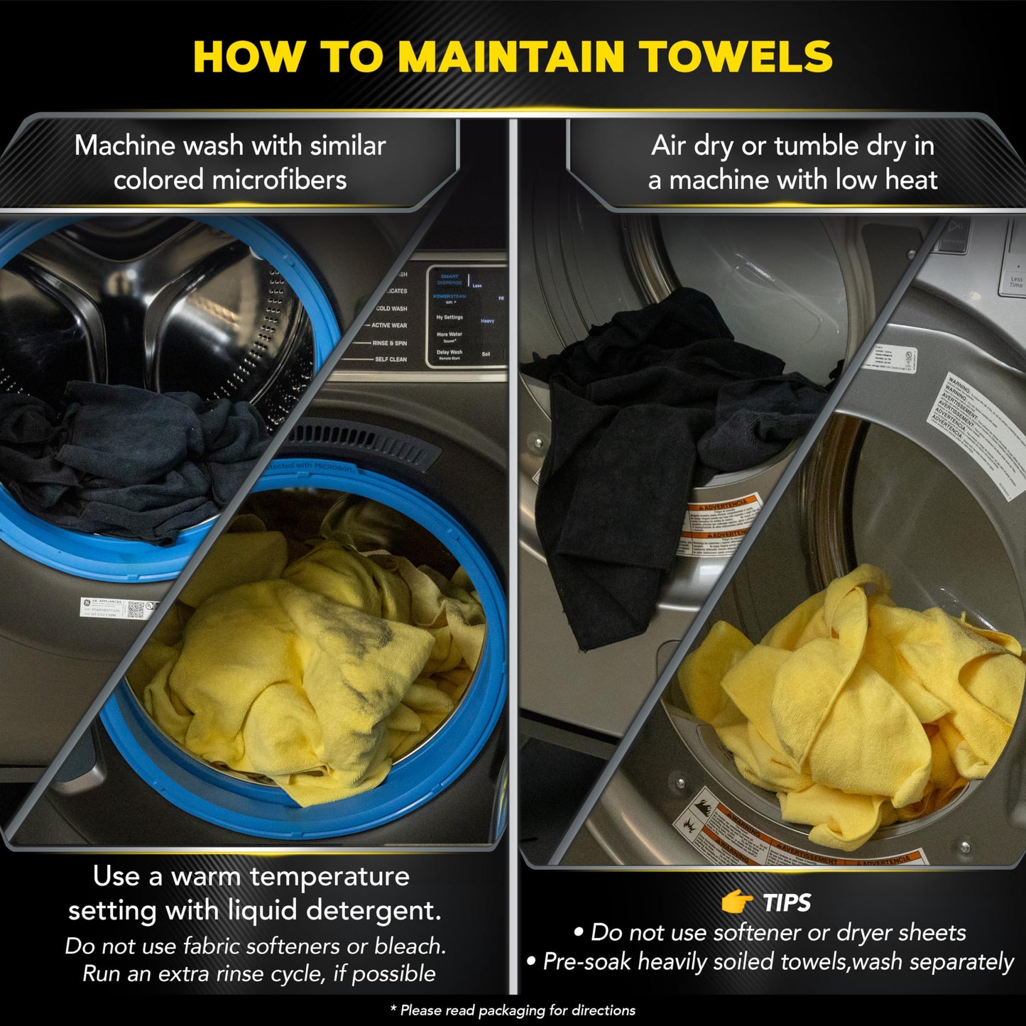 Meguiar's X2025 Supreme Shine Microfiber Towels - 6 Pack